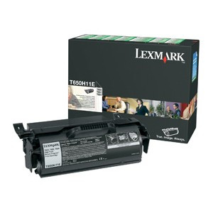 Lexmark T650H11E high capacity black toner (original Lexmark) T650H11E 037040 - 1