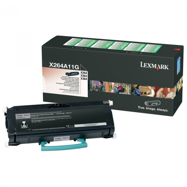 Lexmark X264A11G black toner (original Lexmark) 037058 - 1