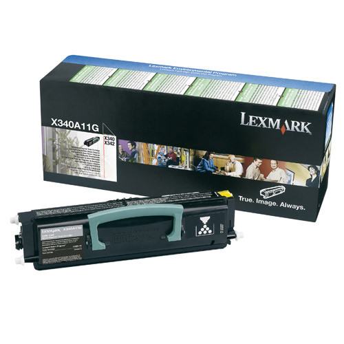 Lexmark X340A11G black toner (original Lexmark) X340A11G 034830 - 1