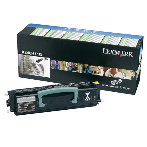 Lexmark X340H11G high capacity black toner (original Lexmark) X340H11G 034835 - 1