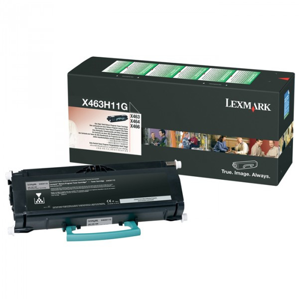 Lexmark X463H11G high capacity black toner (original) X463H11G 037064 - 1