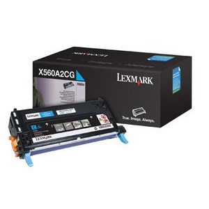Lexmark X560A2CG cyan toner (original Lexmark) 034974 - 1