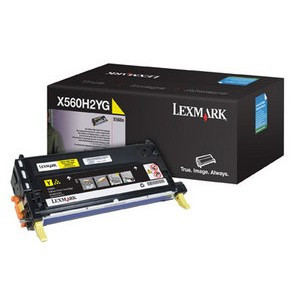 Lexmark X560H2YG high capacity yellow toner (original) X560H2YG 034984 - 1
