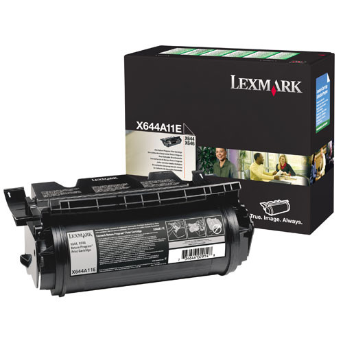 Lexmark X644A11E black toner (original) X644A11E 034750 - 1