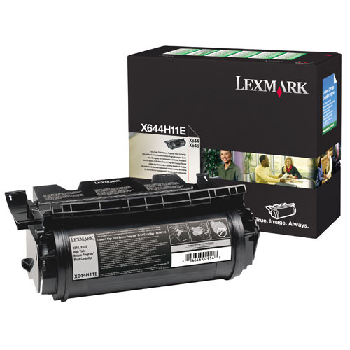 Lexmark X644H11E high capacity black toner (original Lexmark) 034755 - 1