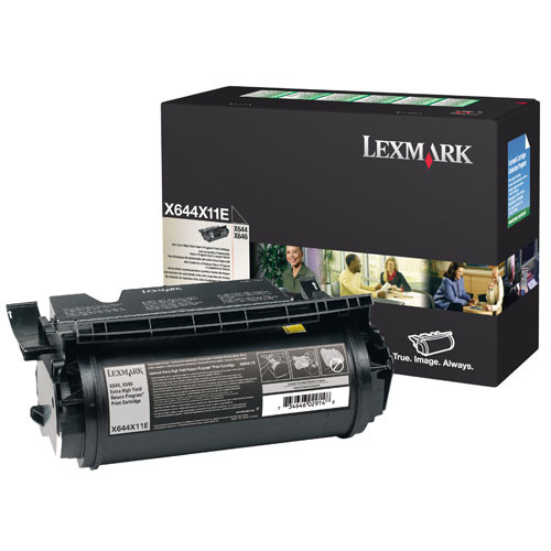 Lexmark X644X11E extra high-capacity black toner (original Lexmark) 034760 - 1