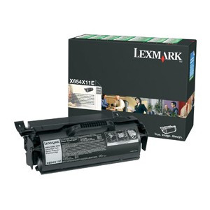 Lexmark X654X11E extra high capacity black toner (original) X654X11E 037052 - 1