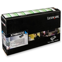 Lexmark X748H1CG high-capacity cyan toner (original Lexmark) 037216