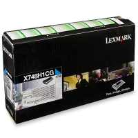 Lexmark X748H1CG high capacity cyan toner (original Lexmark) X748H1CG 037216