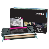 Lexmark X748H1MG high-capacity magenta toner (original Lexmark) 037218