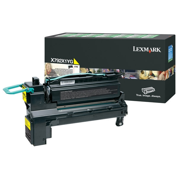 Lexmark X792X1YG high-capacity yellow toner (original Lexmark) 037168 - 1