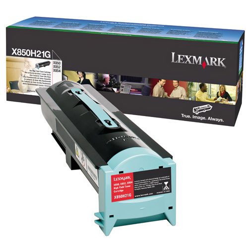 Lexmark X850H21G black toner (original Lexmark) 034765 - 1