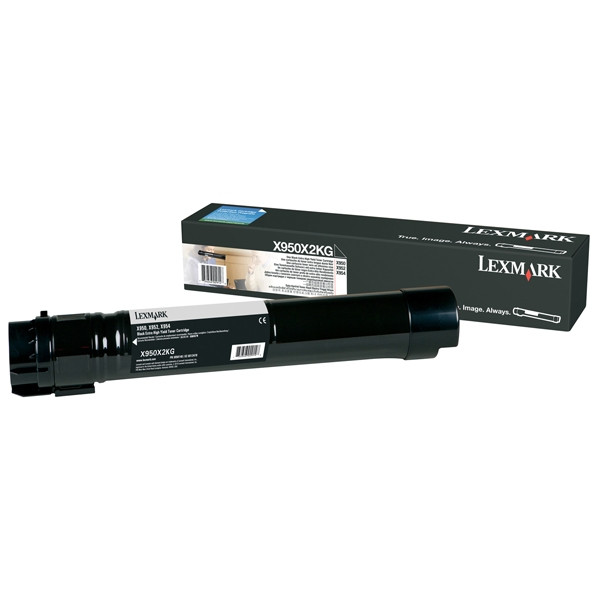 Lexmark X950X2KG black toner (original Lexmark) X950X2KG 037174 - 1