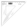 Linex drawing triangle (30 cm) 100414038 224533