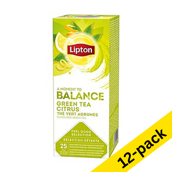 Lipton FGS Citrus Green tea (12 x 25-pack)  423450 - 1