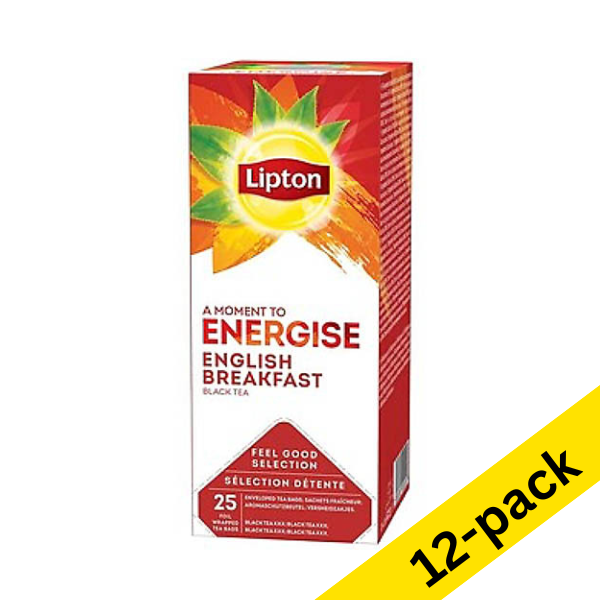 Lipton FGS English Breakfast tea (12 x 25-pack)  423449 - 1