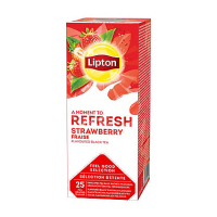 Lipton FGS Strawberry black tea (6 x 25-pack) 74810 423405