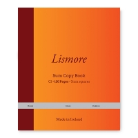 Lismore 120 page sum copy book (5-pack)  299083