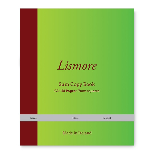Lismore 88 page sum copy book (10-pack)  299081 - 1
