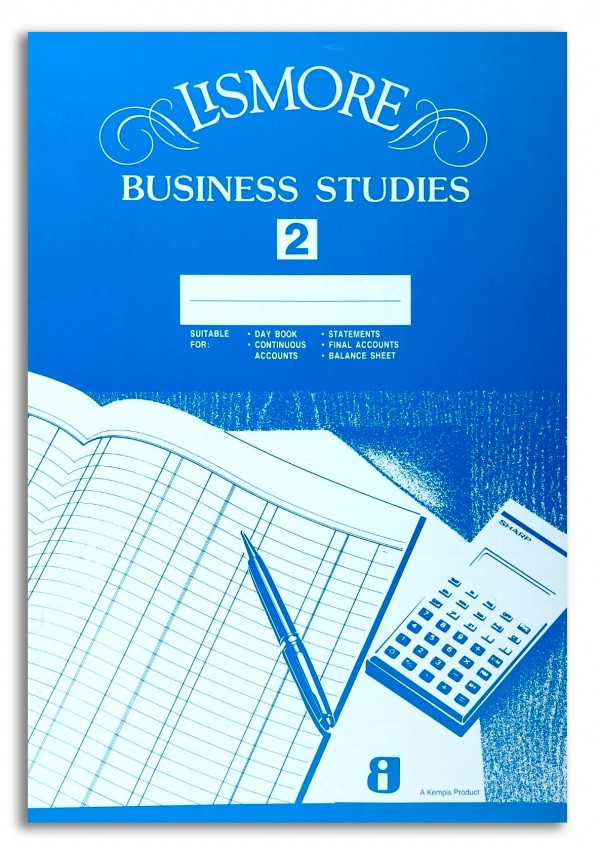 Lismore A4 business studies 2, 36 sheets  246184 - 1