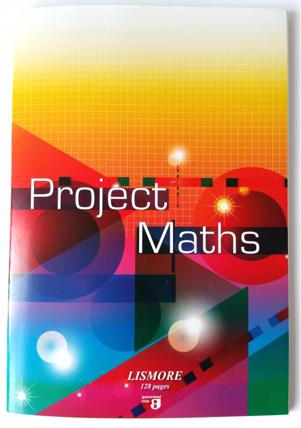 Lismore A4 project maths notebook, 128 sheets  246177 - 1