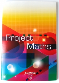 Lismore A4 project maths notebook, 128 sheets  246177