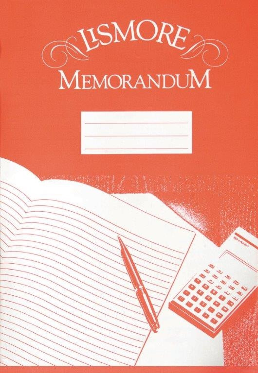 Business studies memo notepad A4 | Lismore | 36 sheets 246174 - 1
