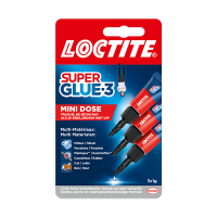 Loctite Mini Trio instant glue (3 x 1 gram) 2642425 236922