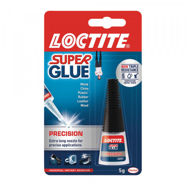 Loctite Precision super glue tube, 5g 1621293/4 236902 - 1