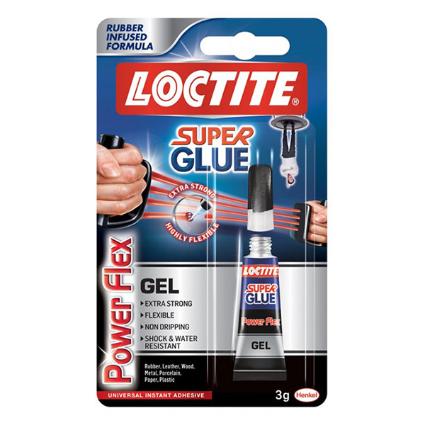Loctite super glue gel tube, 3g 2608829 236905 - 1