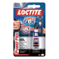 Loctite super glue gel tube, 3g 2608829 236905