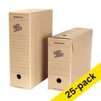 A4 archive box 115 x 370 x 257mm | Loeff's Jumbo Box | 25-pack 204474