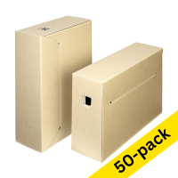 A4 archive box 120 x 265 x 395mm | Loeff's City Box 30+ | 50-pack 204477