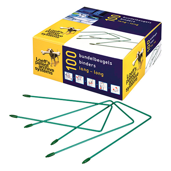 Archive binders 180mm | Loeff's green 100-pack 204461 - 2