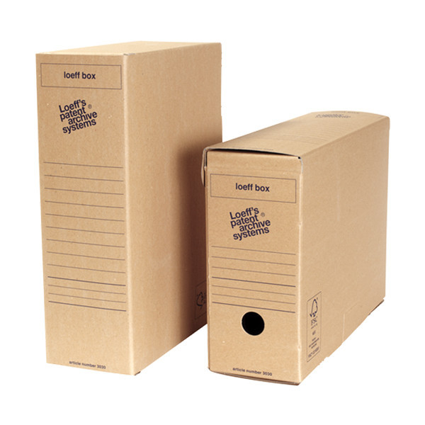 Folio archive box (118 x 370 x 265mm) | Loeff's Loeff Box 50-pack 204483 - 1