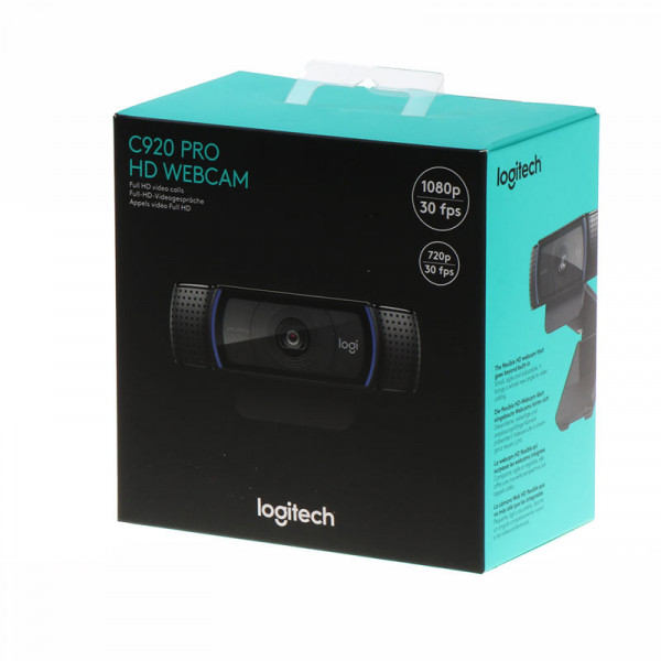 Logitech C920 black HD Pro webcam Logitech