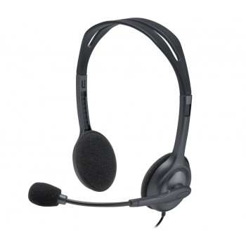 Logitech H111 stereo headset 981-000593 828126 - 1
