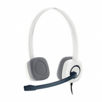 Logitech H150 white stereo headset 981-000350 828128