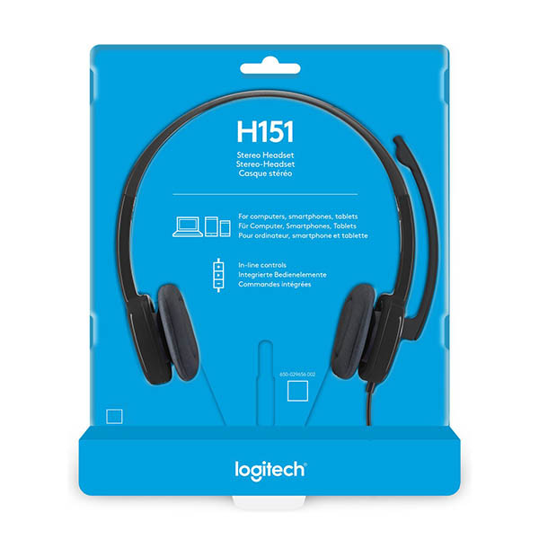 Logitech H151 stereo headset 404010 - 5