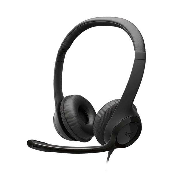 Logitech H390 USB-connected stereo headset 828125 - 1