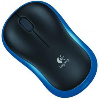 Logitech M185 blue wireless mouse 910-002239 828106 - 1