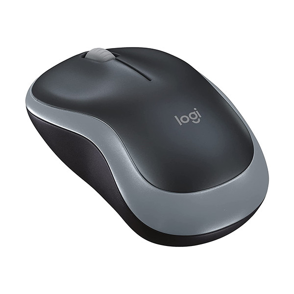 Logitech M185 grey wireless mouse 910-002235 828103 - 1