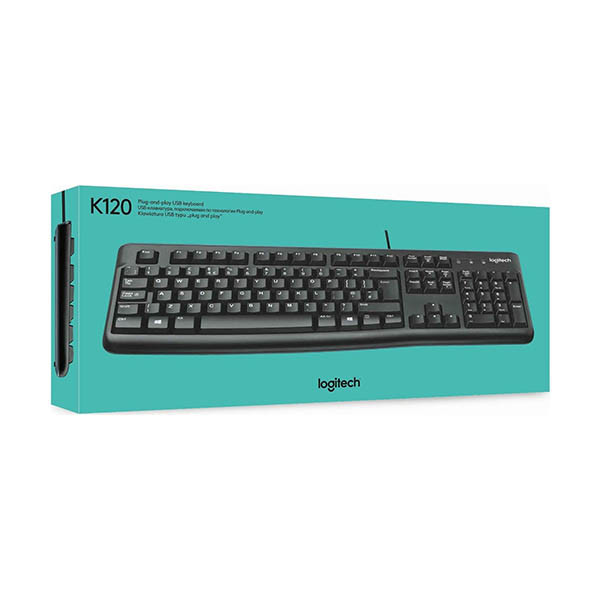 Wired keyboard | Logitech K120 828066 - 4