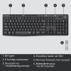 Wireless keyboard + mouse | Logitech MK295 224874 - 3
