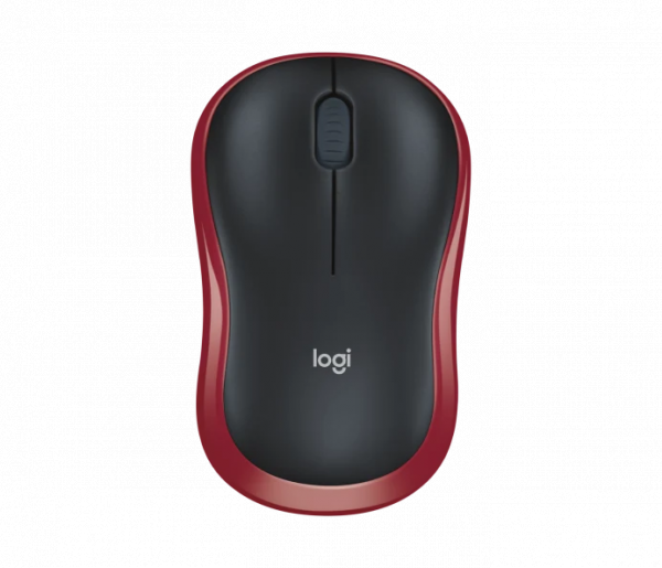Wireless mouse | Logitech M185 red 828102 - 1