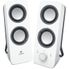 Logitech Z200 white speaker system 980-000811 828141