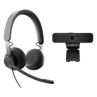 Logitech Zone Wired Microsoft Teams headset with C925e webcam 991-000338 828082