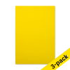 Magnetic sheet (yellow, dry-erase) | 20 x 30cm | 123ink | 3-pack 302145 - 1