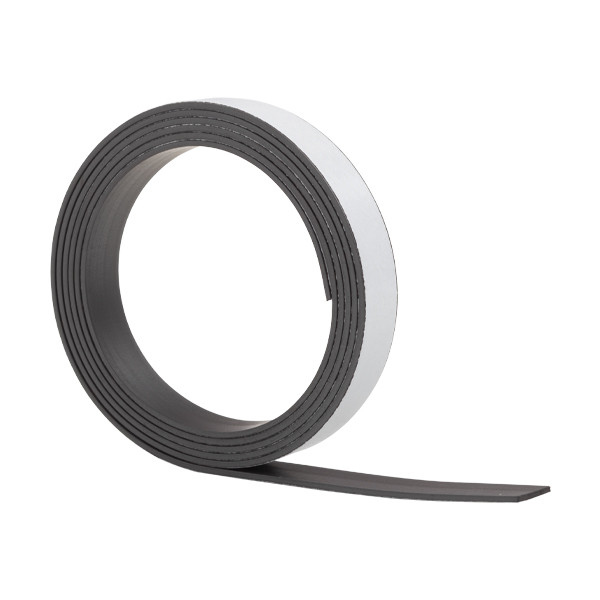 Magnetic tape (self-adhesive) | 1cm x 1m | 123ink 301864 - 1
