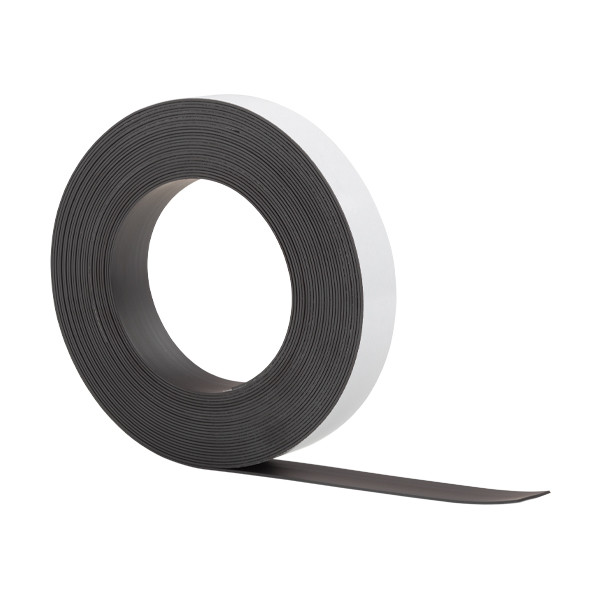 Magnetic tape (self-adhesive) | 2.5cm x 10m | 123ink 301860 - 1